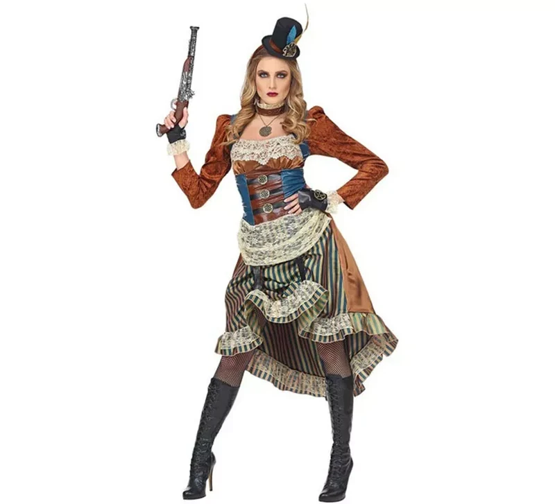 Disfraz de Steampunk para mujer XXL