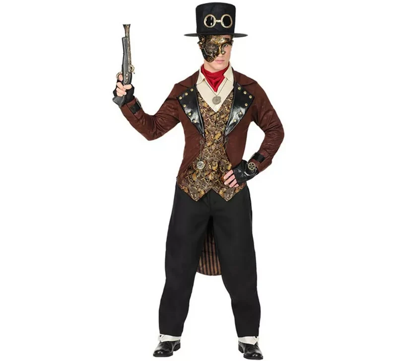 Disfraz de Steampunk para hombre XXL