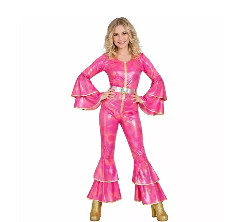 Disfraz de Disco Moda Años 70 para mujer XS