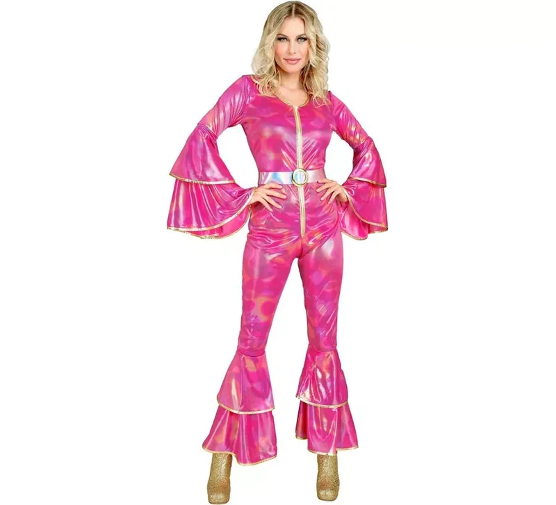 Disfraz de Disco Moda Años 70 para mujer XXL