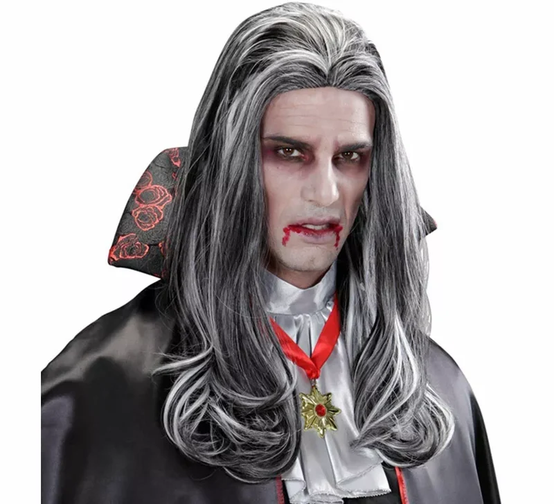 Peluca de Vampiro Victoriano Universal Adulto