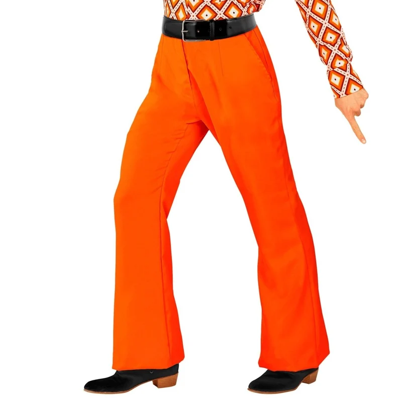 Disco 70S Hose Orange Männer S/M