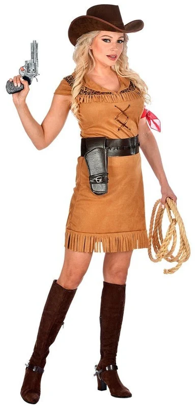 Cowgirl Kostüm Braun Damen L