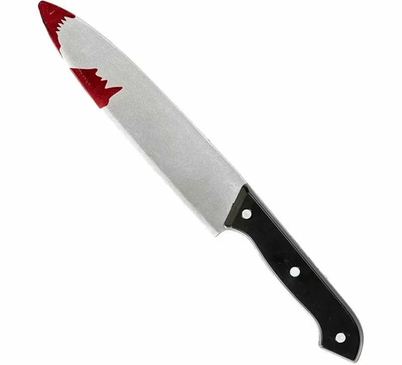 Cuchillo Ensangrentado de 30 cm Sin talla
