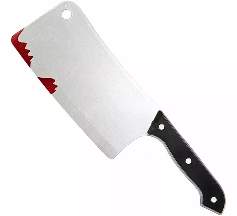 Cuchilla Carnicero Ensangrentado de 30 cm Sin talla
