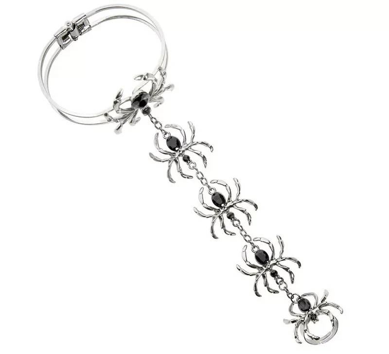 Pulsera con Anillo de Arañas Universal Adulto