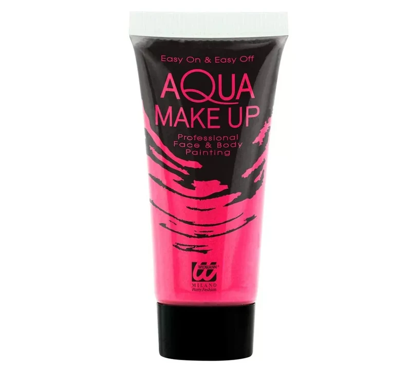 Maquillaje al Agua Neón en Tubo 30 ml en varios colores Rosa