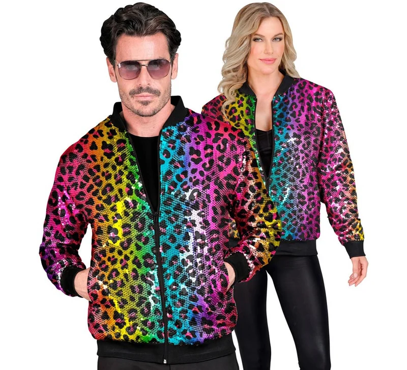 Bomber Moda animal print multicolor para adulto L/XL