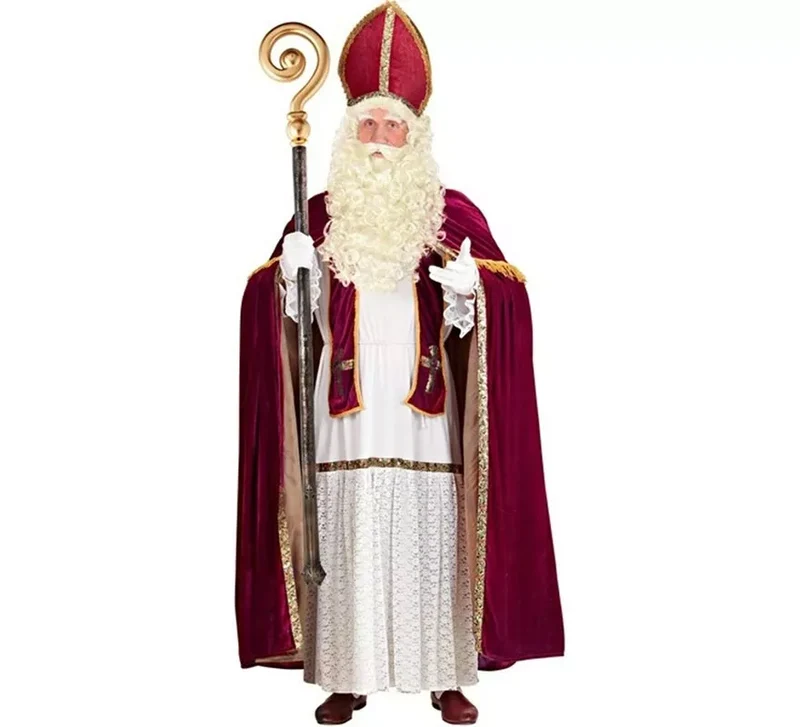 Disfraz de San Nicolás para hombre S-M