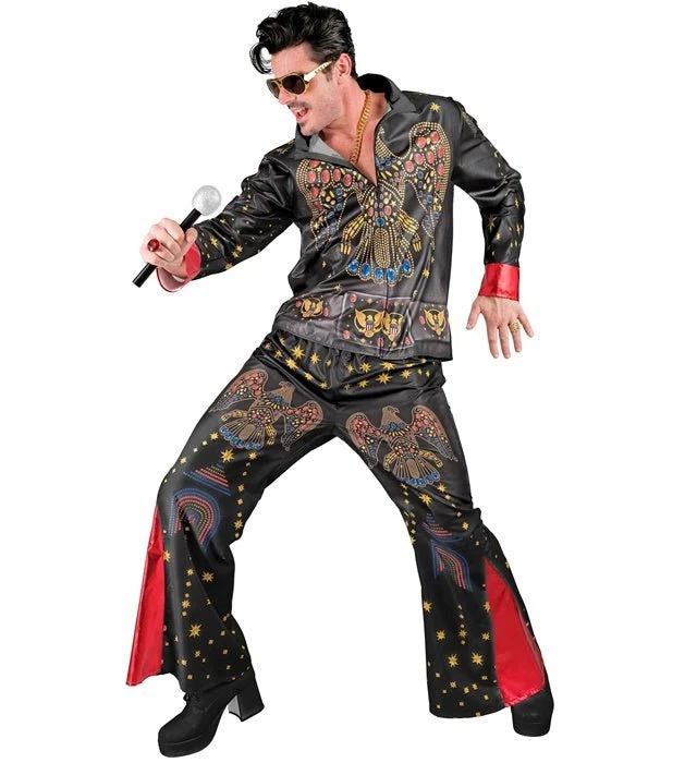 King of Rock Black Men's L