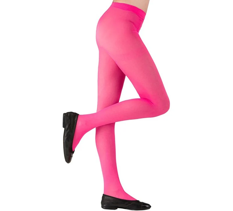Pantys rosas de 40 DEN para niña 11-13A