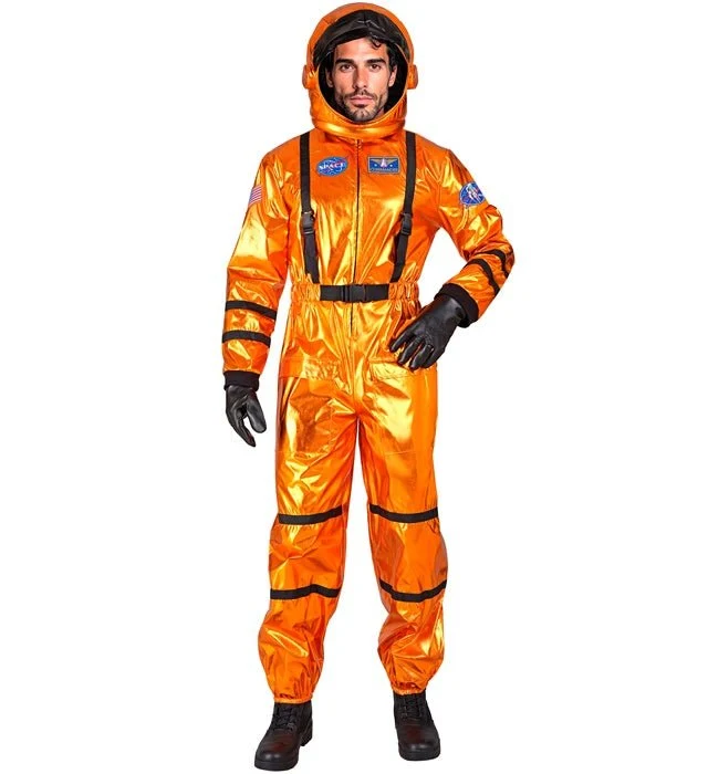 Astronauten-Overall, orange, für Herren L