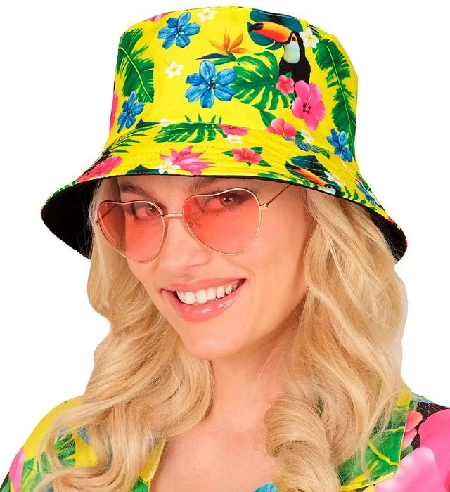Hawaii-Bucket-Hat Gelb