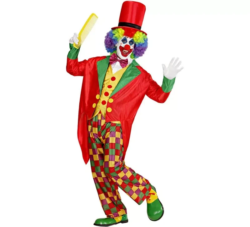 Disfraz de Payaso Divertido para hombre XL