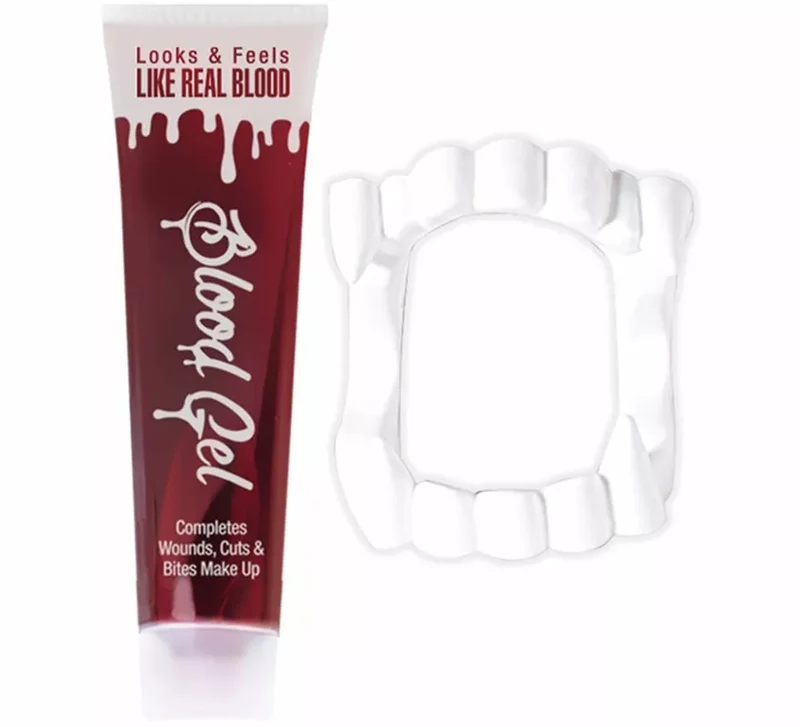 Tubo con Sangre Profesional de 28 ml con Colmillos Sin talla