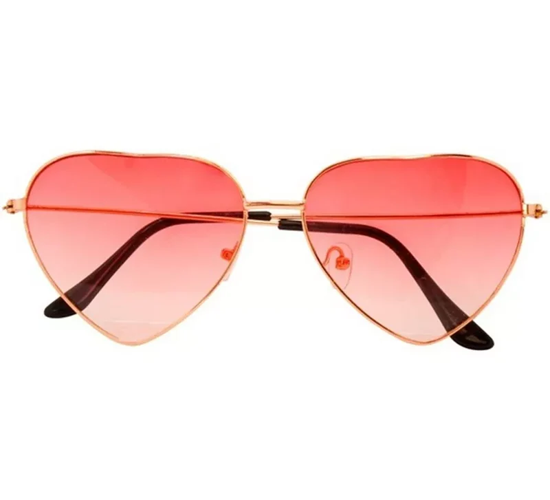 Gafas de Corazones transparentes Universal Adulto