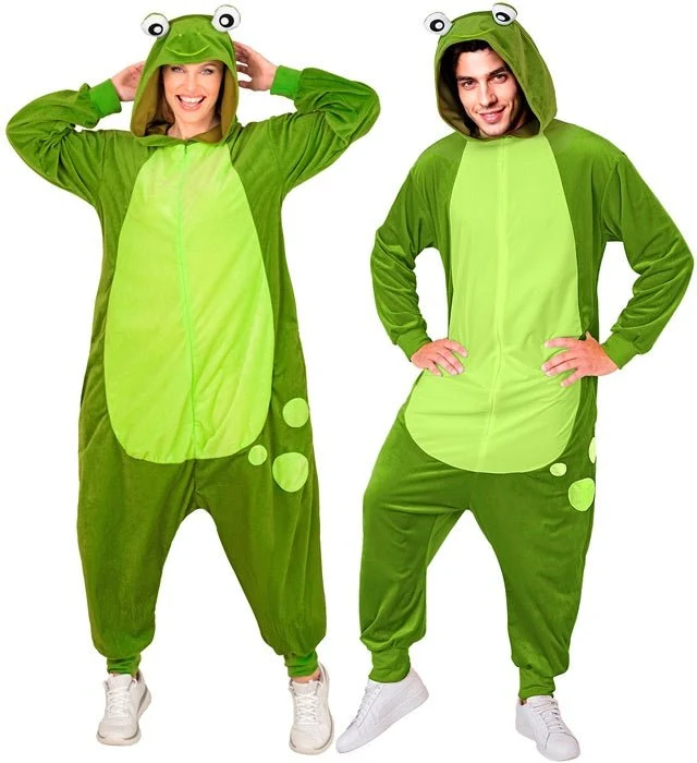 Frosch-Outfit, grün L/XL