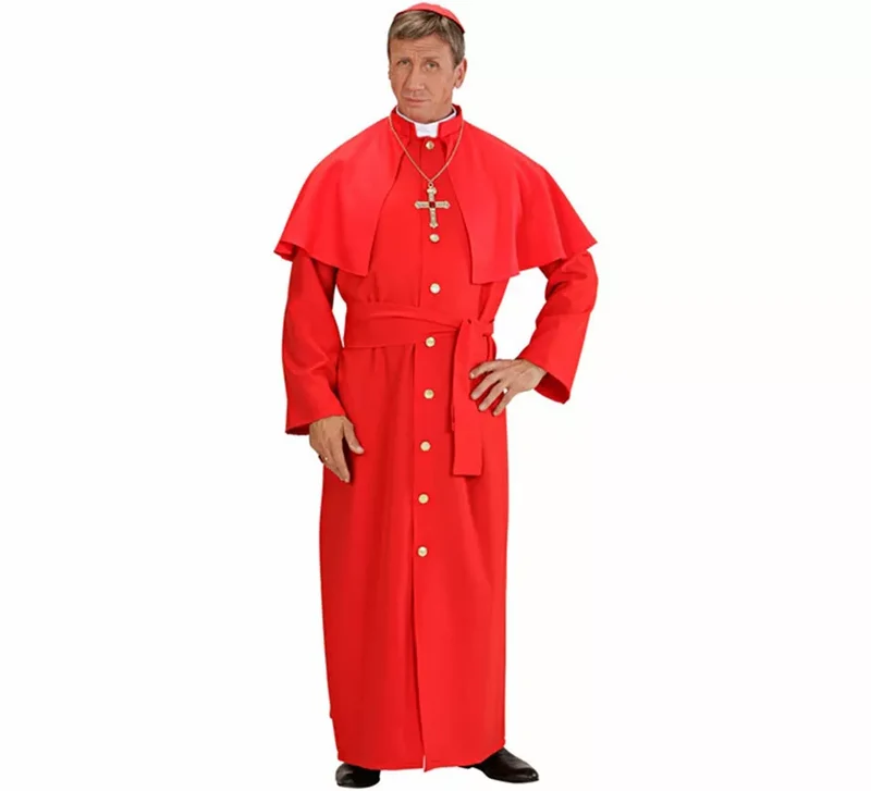 Disfraz de Cardenal Rojo para hombre XXL