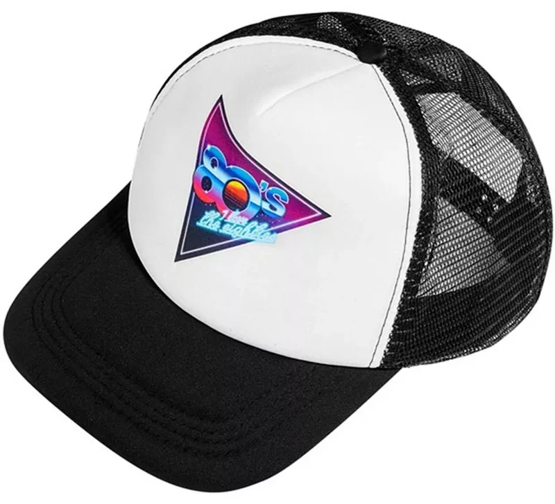 Gorra Años 80 Retro para adultos Universal Adulto