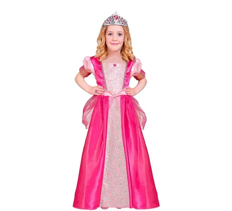 Disfraz de Princesa rosa para niña 4-5A