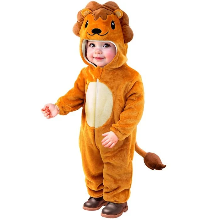 Löwenkostüm für Kinder, Plüsch, Samt 104cm