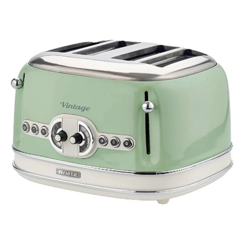 Tostadora Electrica Ariete 4 Panes 1600w Verde