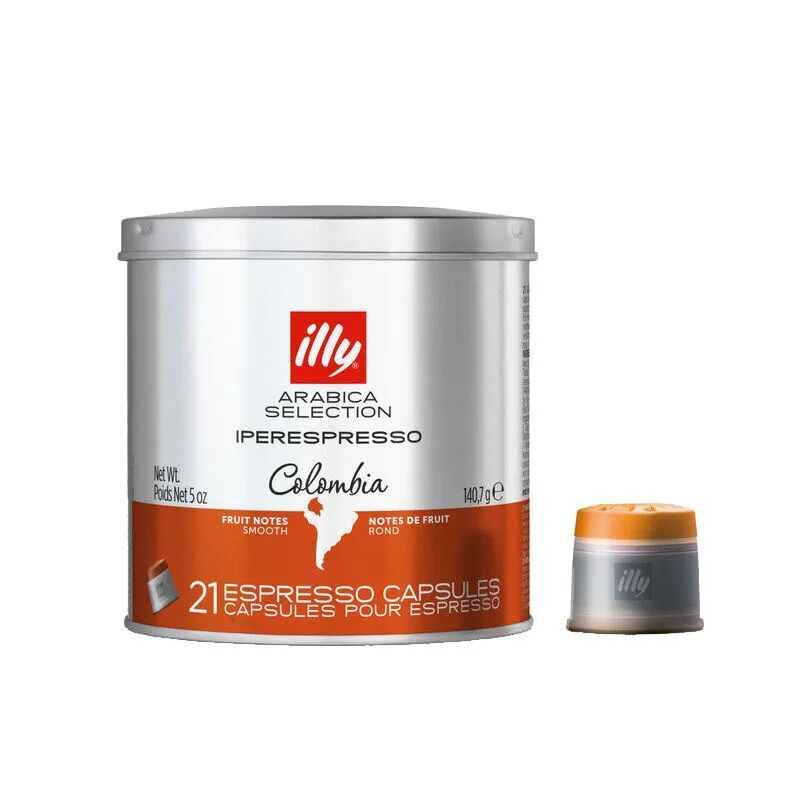 Café Illy Cápsula Iperespresso 21 Und Colômbia 140,7g