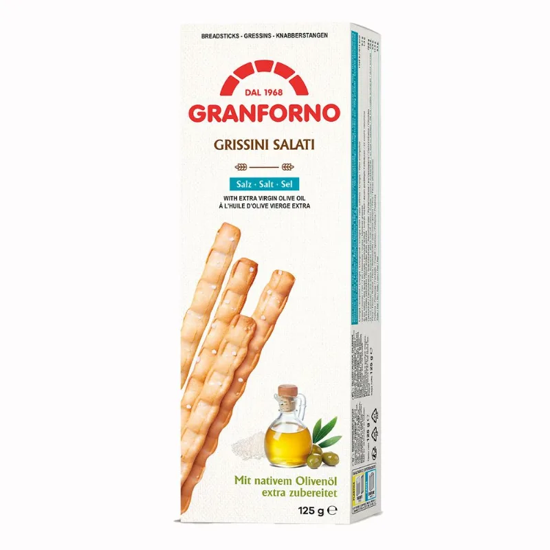 Grissini Granforno Sal Cristal 125 g