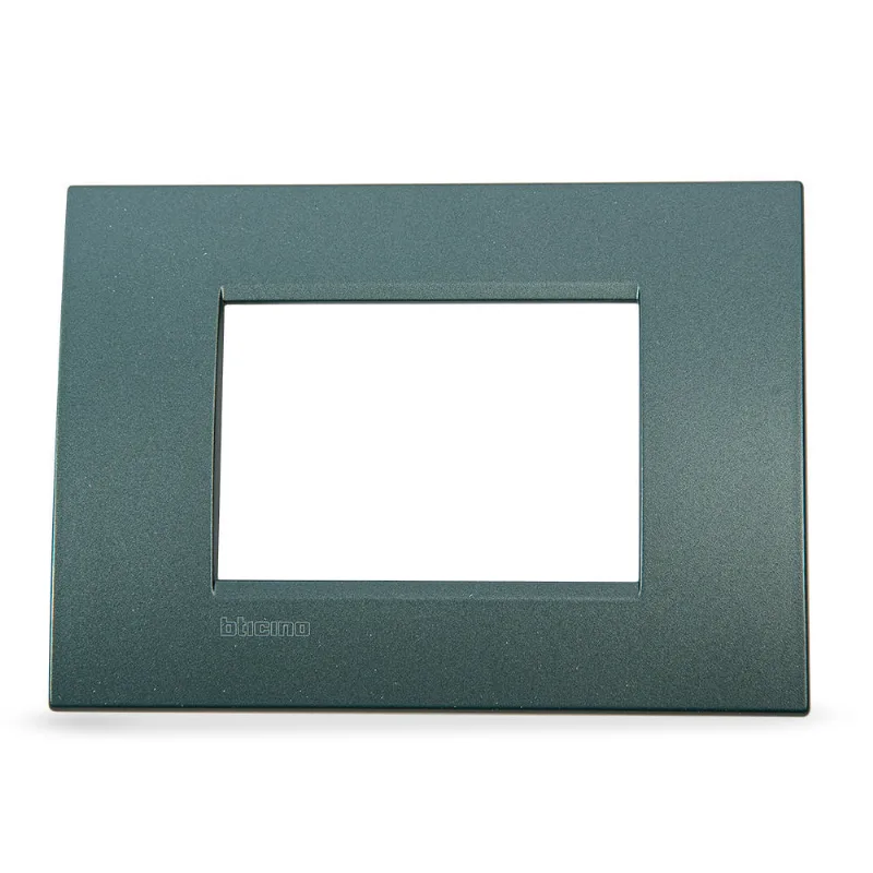 Placa Metal 3M Living Light Park Bticino