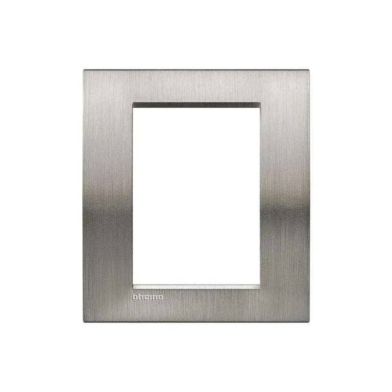 Placa 4X4 Para 3 + 3 Módulos Acc Spazz Light Bticino