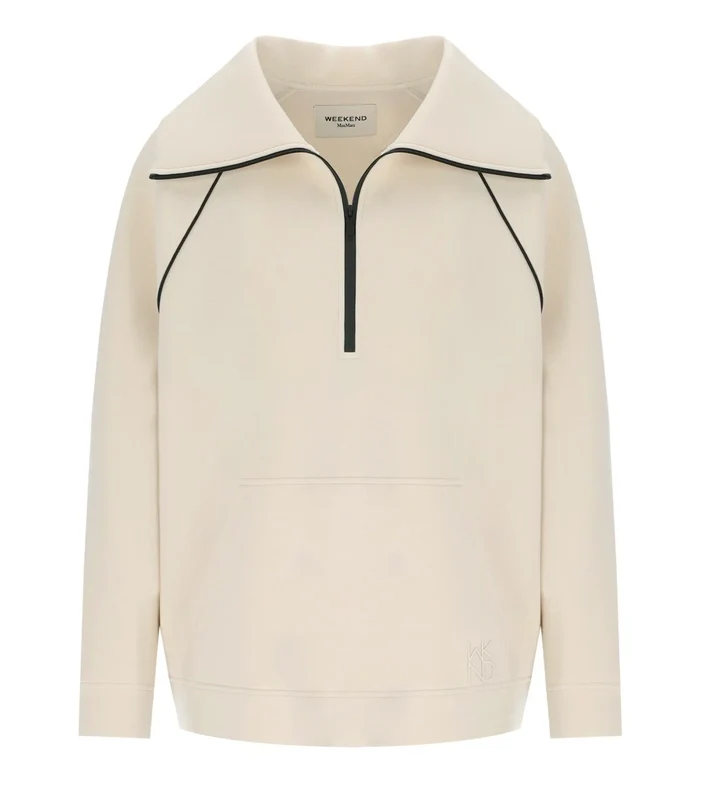Max Mara Weekend Ballata Ivory Sweatshirt S