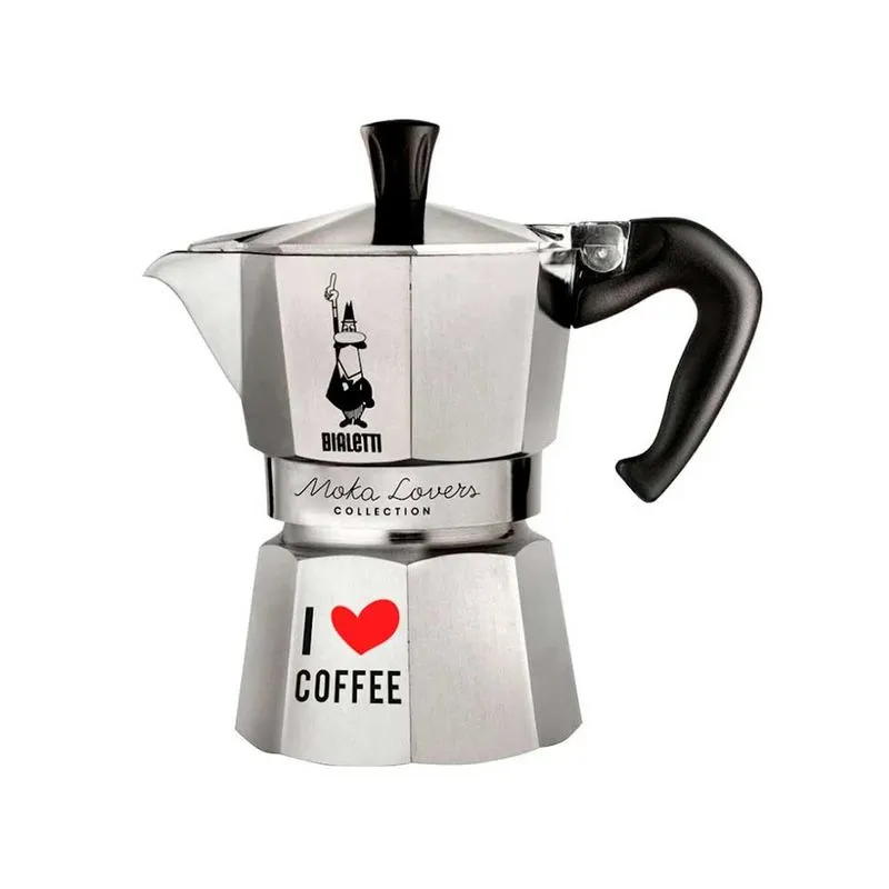 Cafeteira Italiana Bialetti Moka Express Coffee Fest em Alumínio - 6 Xícaras n/a