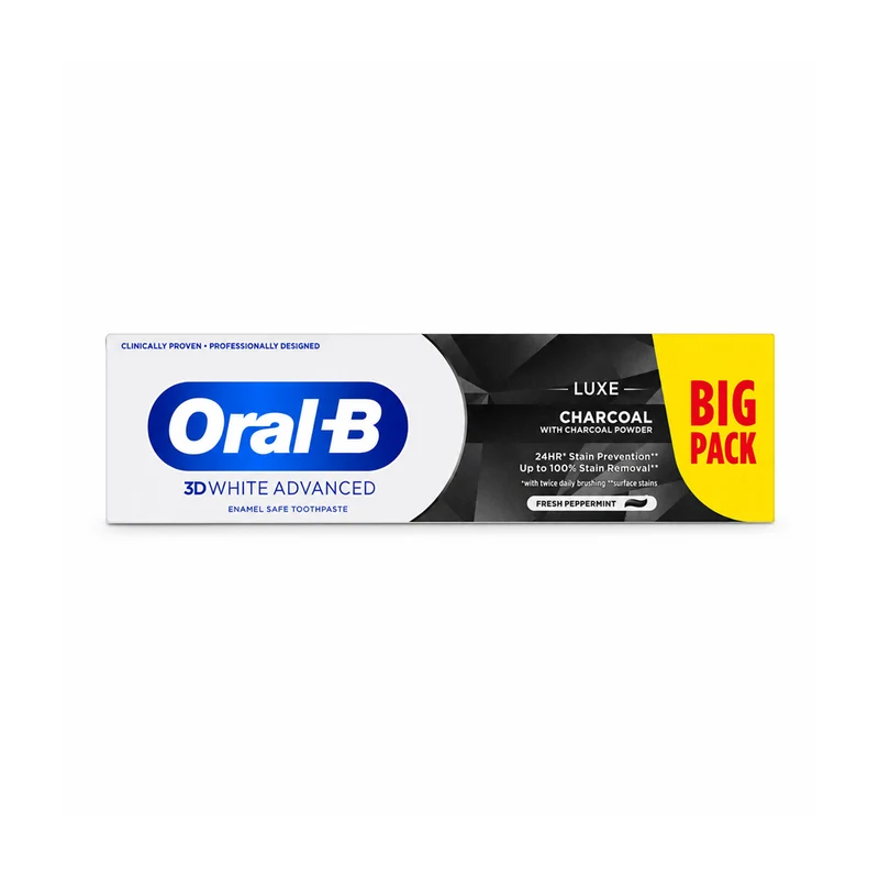 ORAL-B TOOTHPASTE ADVANCED CHARCOAL 100 ML