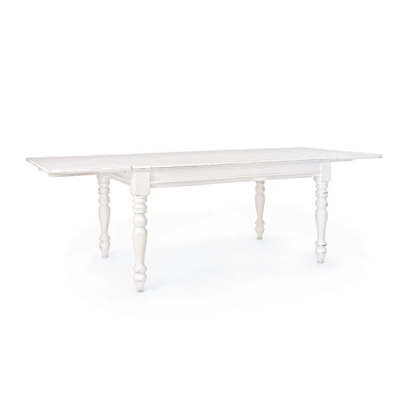 Tavolo "Colette" allungabile in legno mango adatto per sala da pranzo 150-240x90