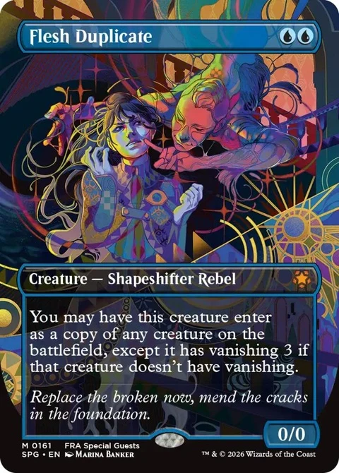 Flesh Duplicate (161) Foil / Near Mint