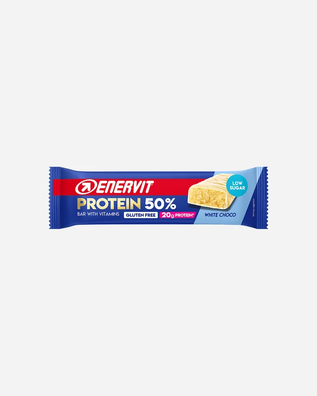 ENERGETICOENERVIT PROTEIN BAR 50% WHITE CHOCO 1 / UNI