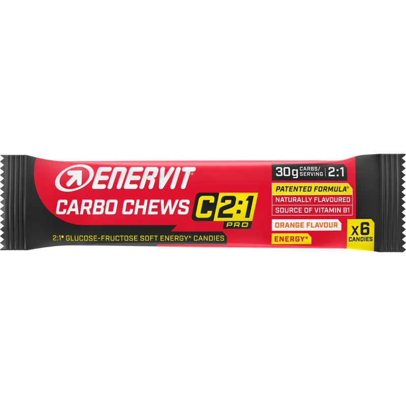 Enervit Carbo Chews C2:1 Pro Caramelle Gommose Energetiche 34g