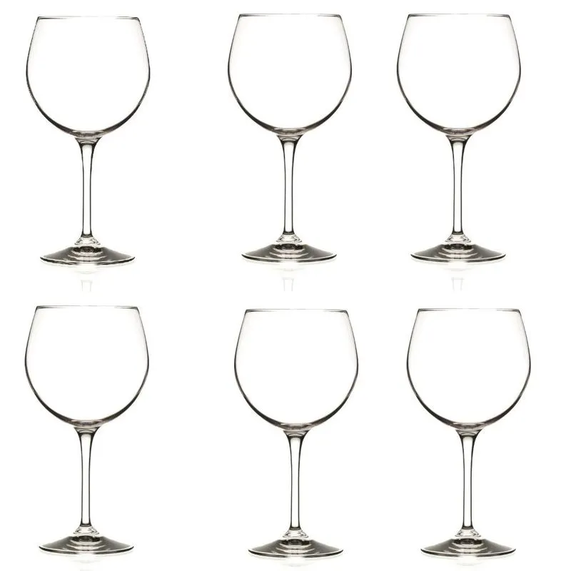 Cj 06 taca gyn invino rcr cristalleria italiana 670ML