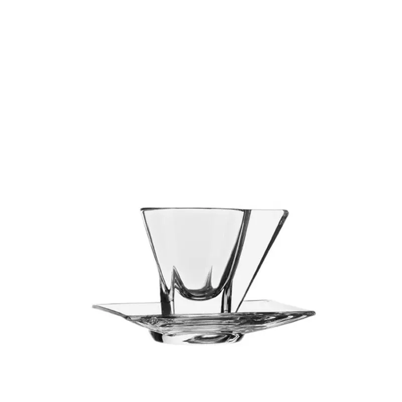 Conjunto De 6 Xícaras 70ml Com Pires Para Expresso Ally