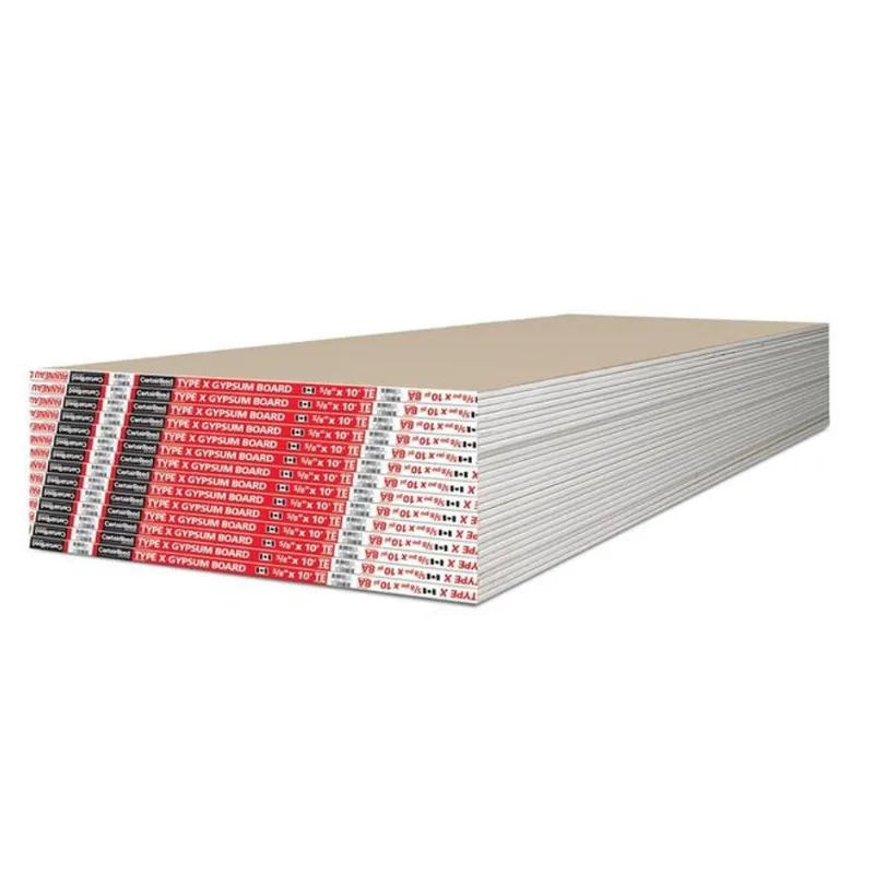 CertainTeed Type X 5/8-in x 4-ft x 10-ft Fire-Resistant Drywall Panel