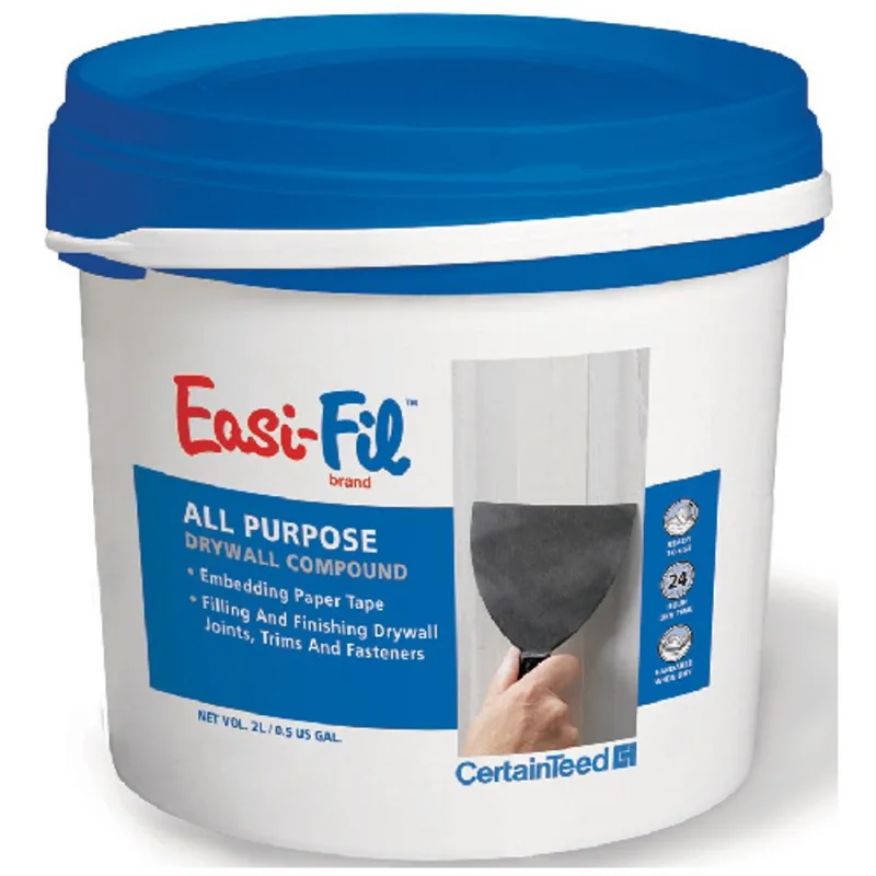 CertainTeed Easi-Fil All-Purpose Drywall Compound 2 L - White