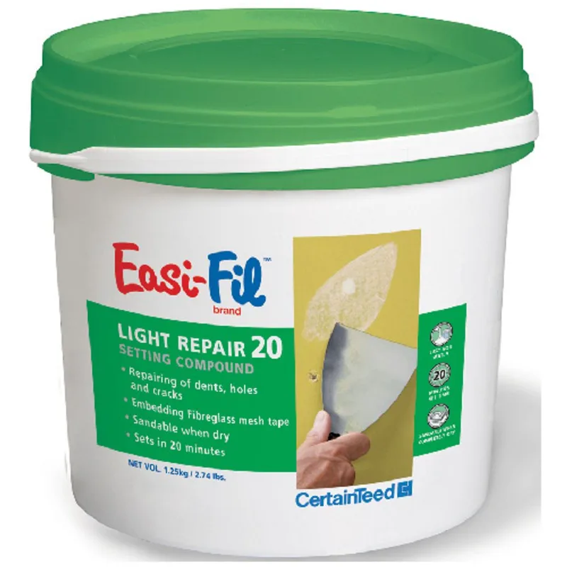 CertainTeed Easi-Fil Light Repair 20 Drywall Compound - 1.25 kg - 50-sq. ft.