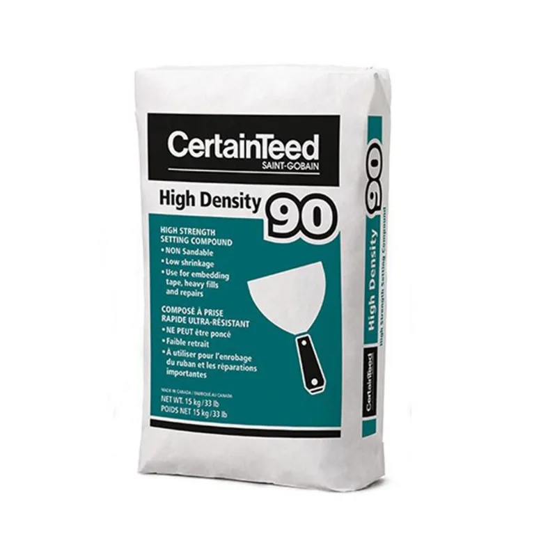 CertainTeed High Density 90 Drywall Compound - 15-kg - White - 500-sq. ft.