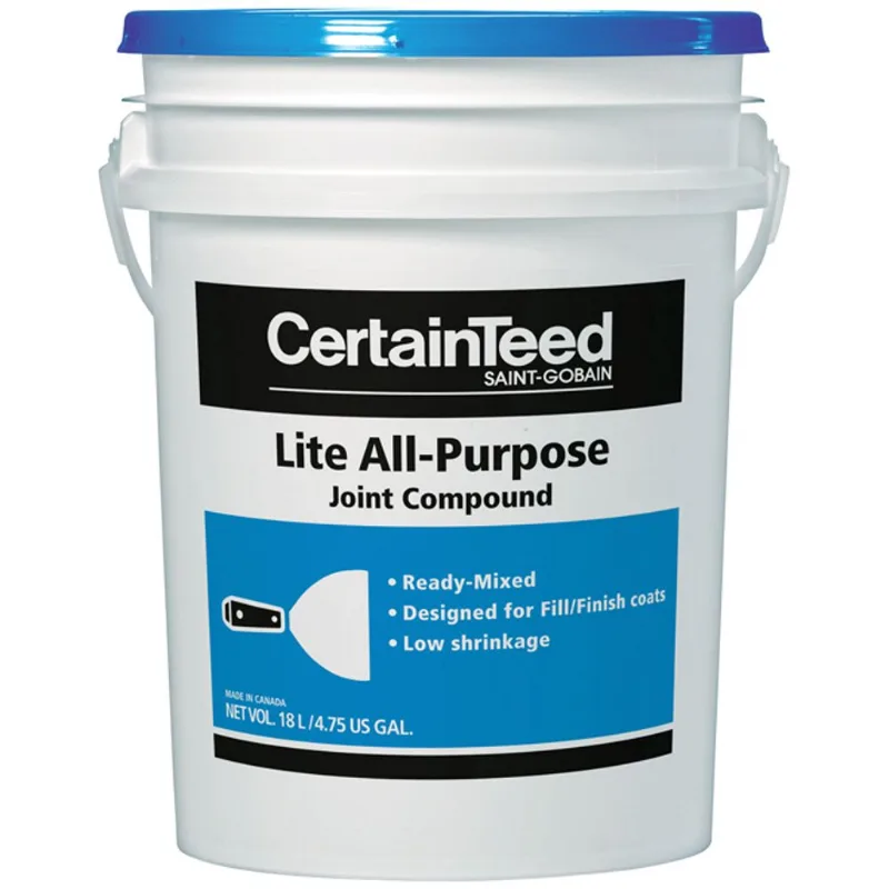 CertainTeed Lite 18-L All-Purpose Ready-Mixed Drywall Compound - 300-ft²