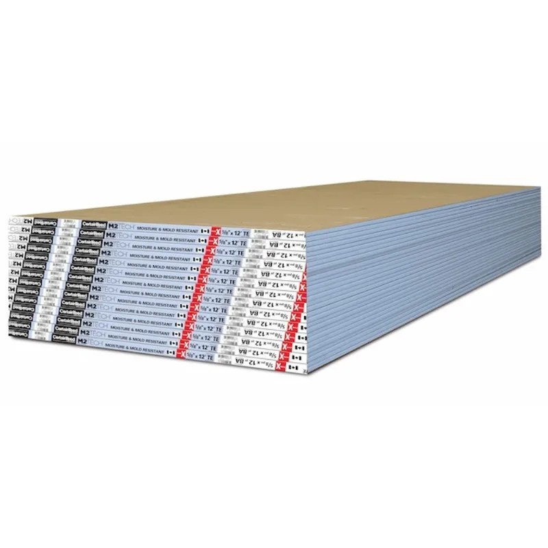 CertainTeed M2Tech Drywall Moisture and Mold Resistant 5/8-in x 4-ft x 12-ft