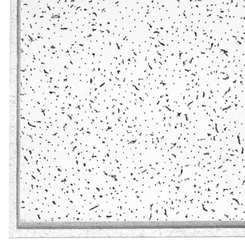 CertainTeed Avalon Fire 5/8-in x 2-ft x 4-ft Mineral Fibre White Ceiling Tile - 8/box