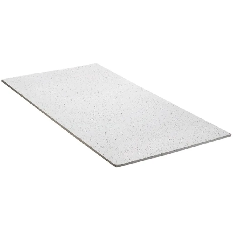 CertainTeed Grenada Ceiling Panel in Mineral Fibre for Suspended Ceilings 1/2-in x 2 x 4-ft White - Box of 8