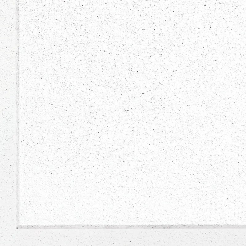 CertainTeed Hampton Ceiling Panel in Mineral Fibre for Suspended Ceilings 5/8-in x 2 x 2-ft White - Box of 16