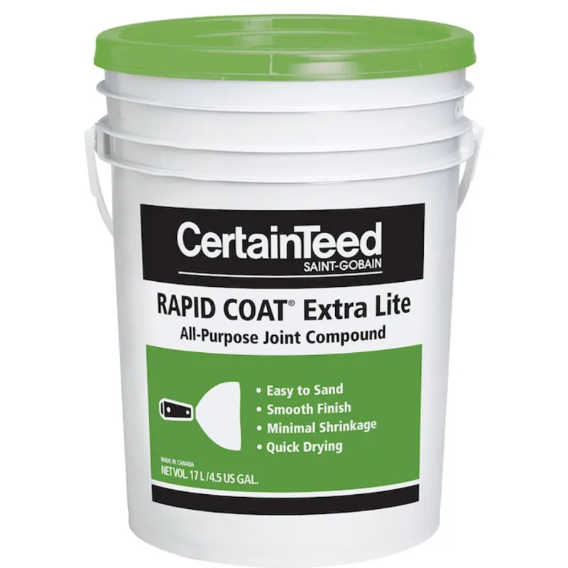 CertainTeed Rapid Coat Joint Compound Extra Lite All-Purpose - 17-L