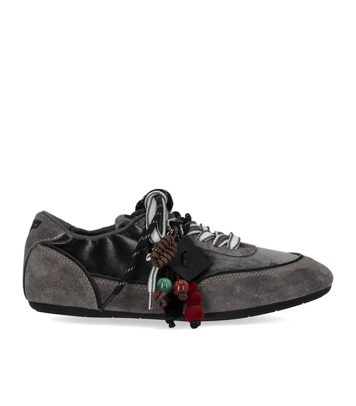 3 P Ballet Velvet Grey Sneaker 41